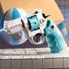 1Pcs Summer Water Gun Toy Mechanical Continuous Revolver Water Gun Toys Boys Girls Outdoor Beach Water Toys Kids Holiday Gifts 1