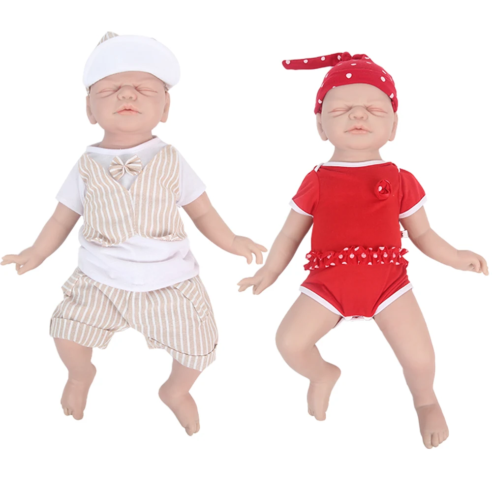 

IVITA WG1547 53cm 3.92kg 100% Full Body Silicone Reborn Baby Doll Realistic Baby Toys with Clothes for Children Christmas Gift