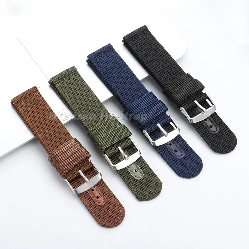 Breathable Nylon Strap - Durable Canvas Quick Release Wristband