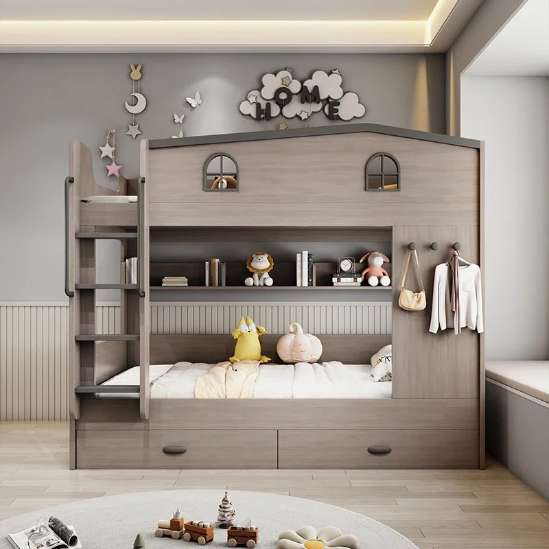 Loft Bunk Bed with Storage 2