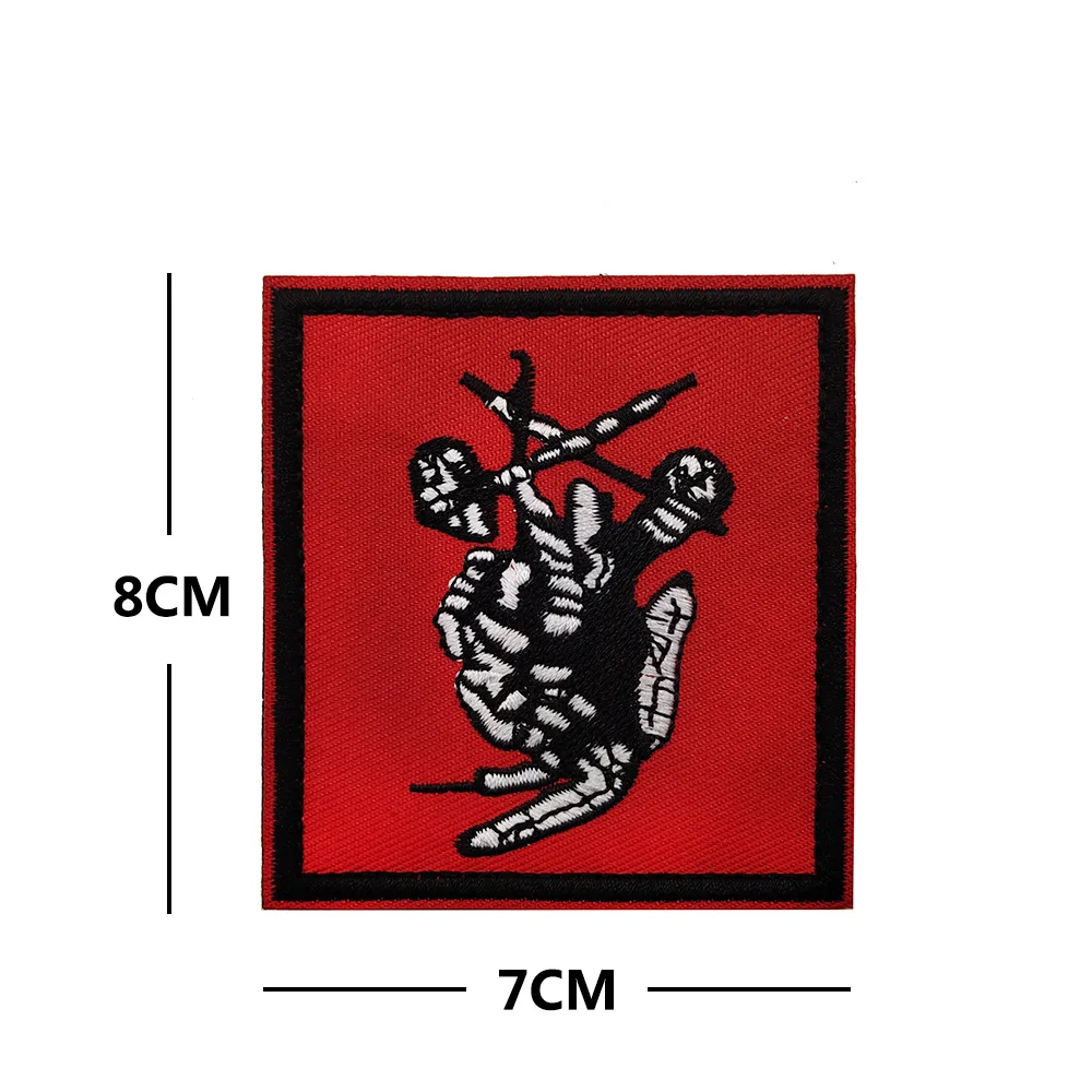 Tactical Morale Embroidered Emblem Patch with Hook and Loop