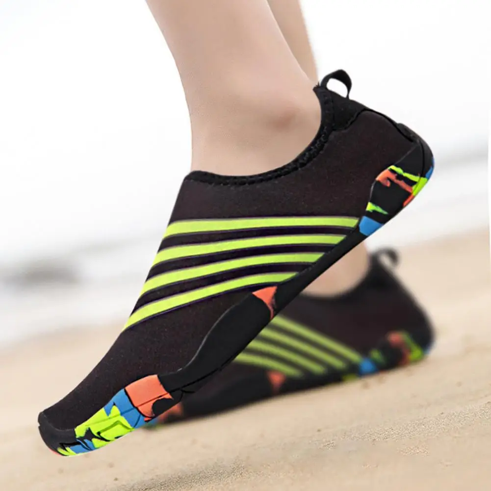 Women's Water Shoes Rubber Outsole Quick Drying Breathable Men's Women's Swimming Shoes Beach Sneakers Sports Fitness