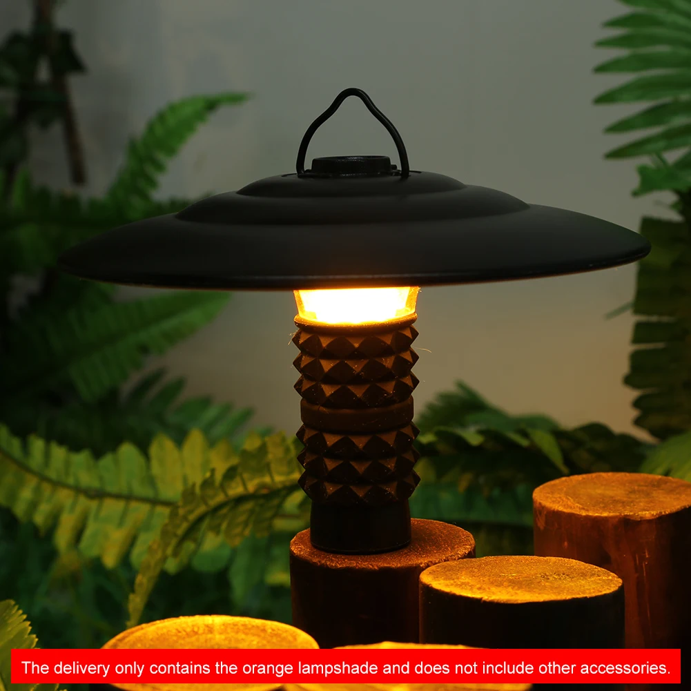 Orange Light Protective Cover Color Change Camping Lamp Cover Plastic Lantern Cover Lightweight for Goal Zero Light