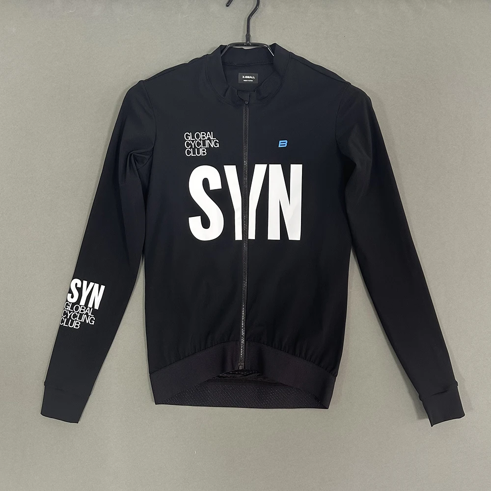 SYN Men's Cycling Jersey Long Sleeve Tops High Quality Maillot Ciclismo Mountain Road Bike Cycling Jersey Team Bicycle Clothing 2