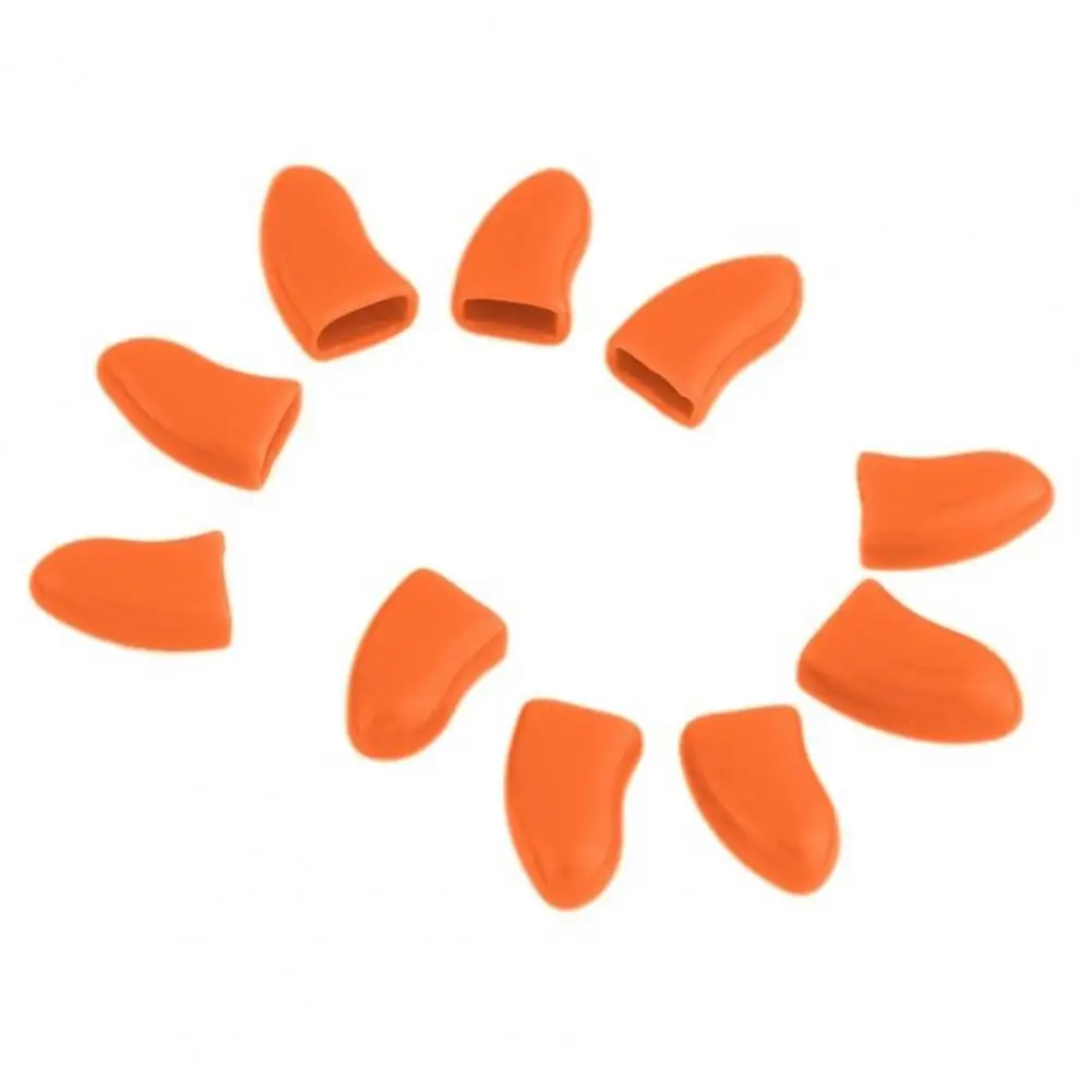 20 шт. М’які силіконові ковпачки для нігтів із захистом від подряпин для собак і котів, захисні чохли для дому