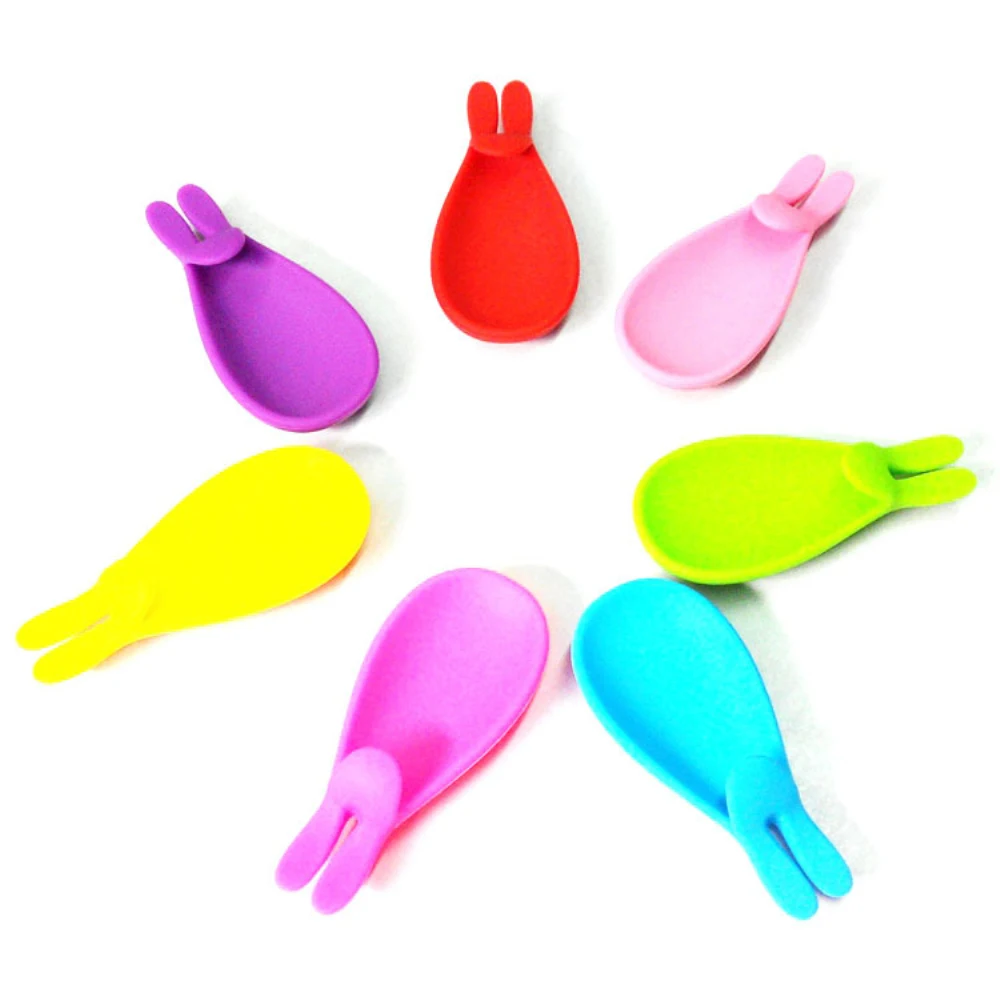 Description Picture 5 of itemSilicone Tea Bag Holder Cute Rabbit Tea Bag Hanger Silicone Tea Bag Holder Clip Drink Markers Spoon Rest for Cup Mug Hanging