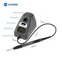 كاوية لحام محمولة ذكية SUNSHINE S210 Pro – شاشة ديجيتال وتحكم حراري (100-450℃) 3