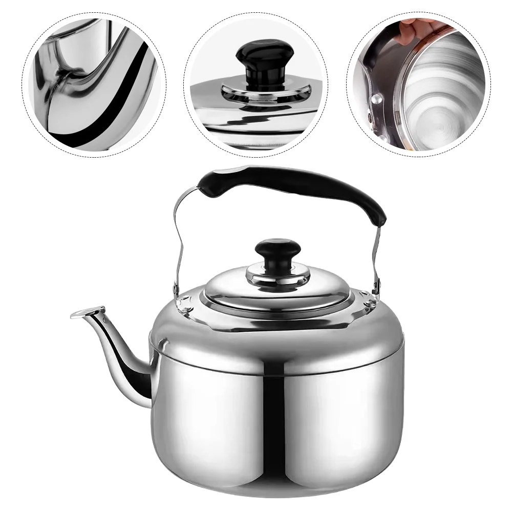 

Kettle Tea Water Stove Whistlingstove Stainless Steel Teapot Pot For Hotboiling Pots Gas Coffee Induction Camping