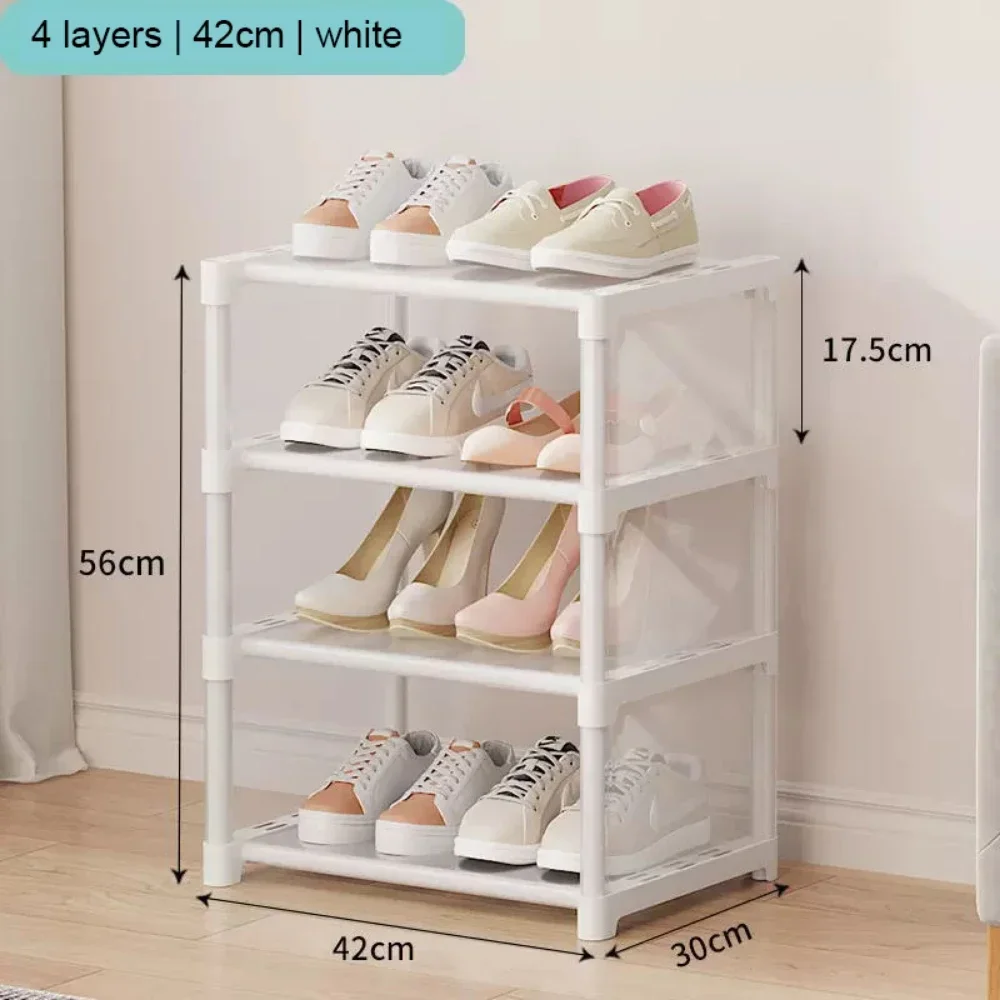 Dustproof Shoe Rack Home Furniture Racks Living Room Dustproof High Heels Cabinet Plastic Organizer Shoe Rack Organizer Cabinet