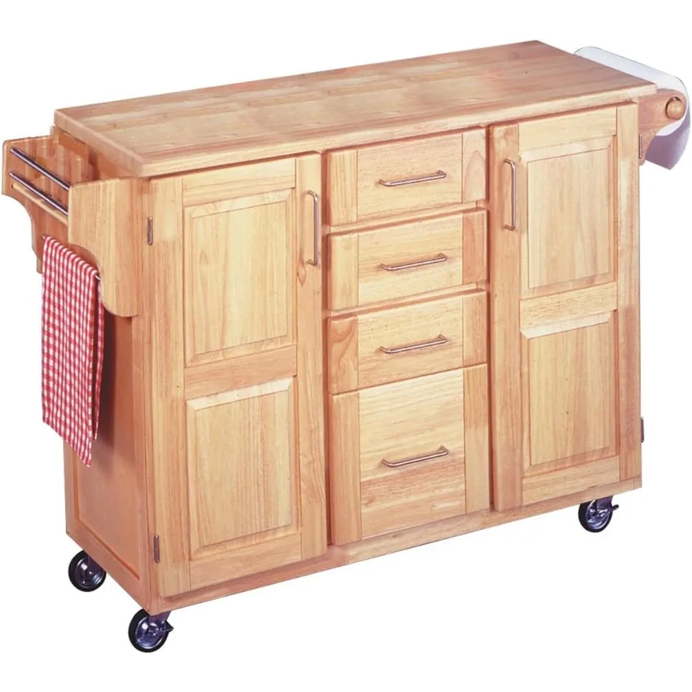 

Kitchen Center with Breakfast Bar, H, Natural
