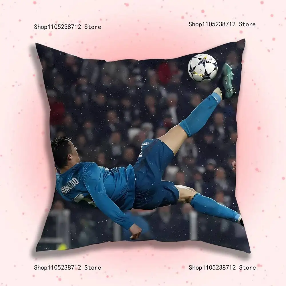CR7 Fußball R-Ronaldo-ES Kissenbezug Kissenbezug Home Decor Geburtstagsgeschenk Kissenbezug – Detail 20
