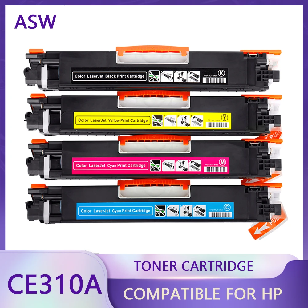 

Compatible Toner Cartridge CE310A 310a ce310 CE311A CE312A CE313A for HP 126A LaserJet Pro CP1025 1025nw M275mfp M175a M175nw