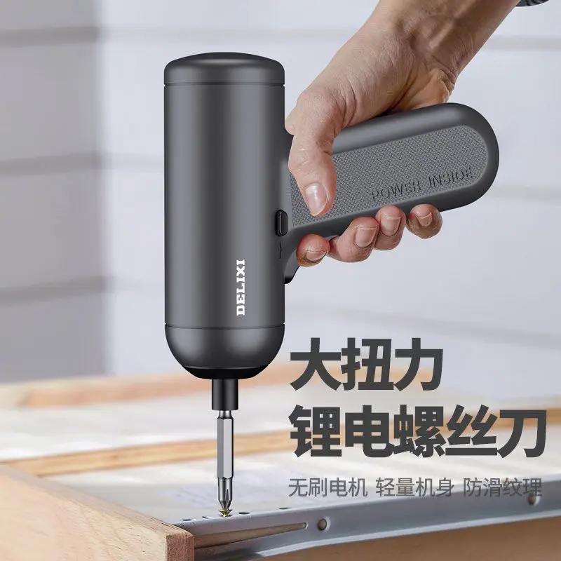 Delixi 전기 충전식 가정용 자동 전기 드라이버 미니 도구