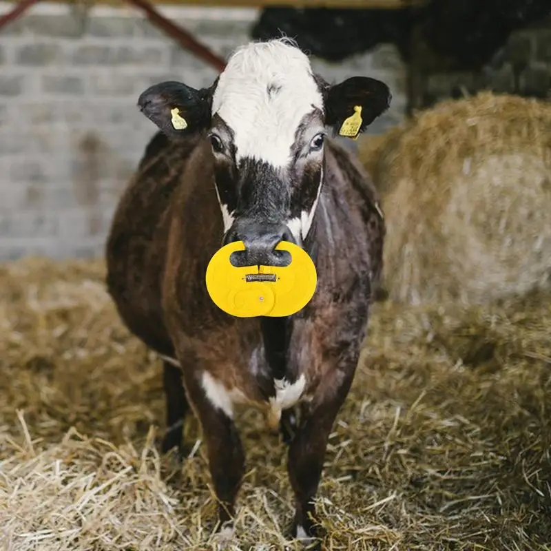 Cow Nose Thorn 5x Nose Ring For Cow Weaner Milk Sucking Preventer Farm Livestock Animal Weaning Tool Compact For Cattle