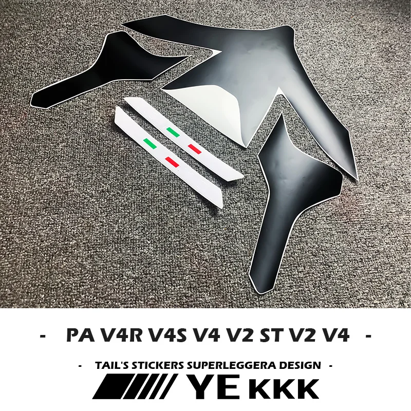 For Ducati Panigale V4 V2 V4S V4R STREEETFIGHTER V4 V4S V4SP Superleggera New Rear Housing Fairing Shell Sticker Decals