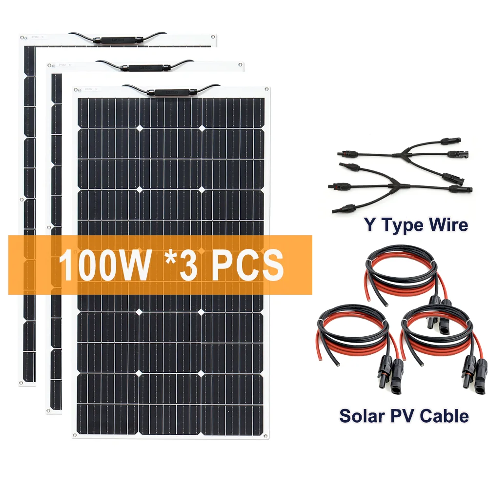3PCS solar panel