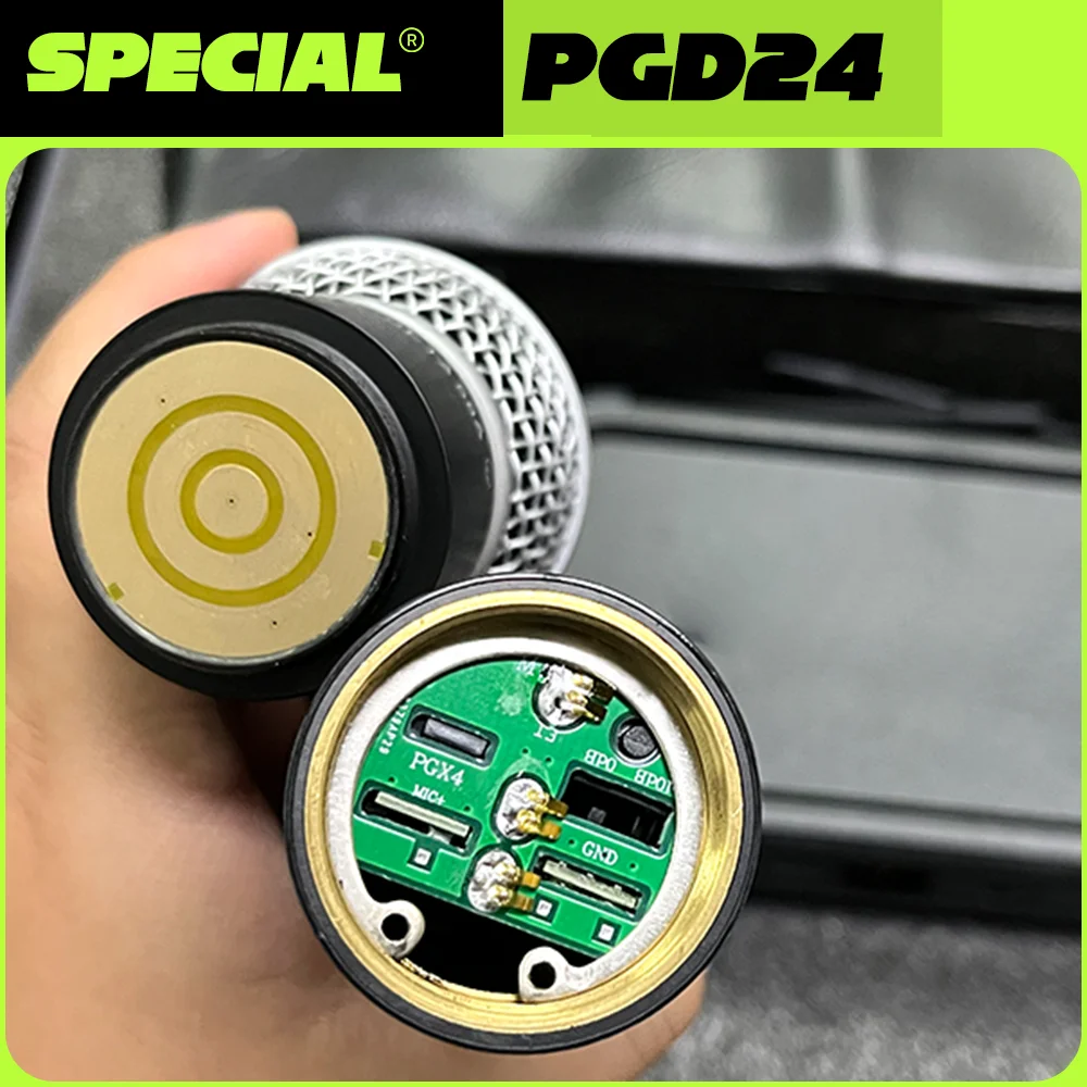 전문가용 UHF 무선 마이크 PGD24 무대 공연용 마이크로폰