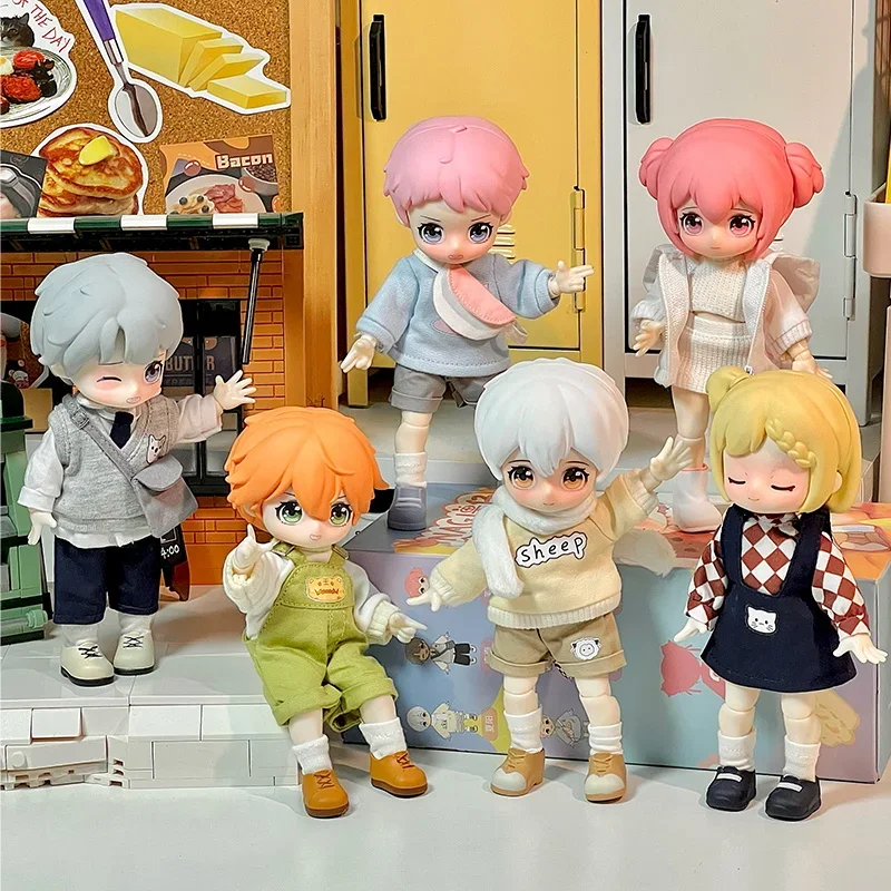 

NAGI Beast Kindergarten Series Obtisu11 Bjd Blind Box 1/12Bjd Dolls Model Mystery Box Kawaii Doll Caja Ciega Action Figures Toys