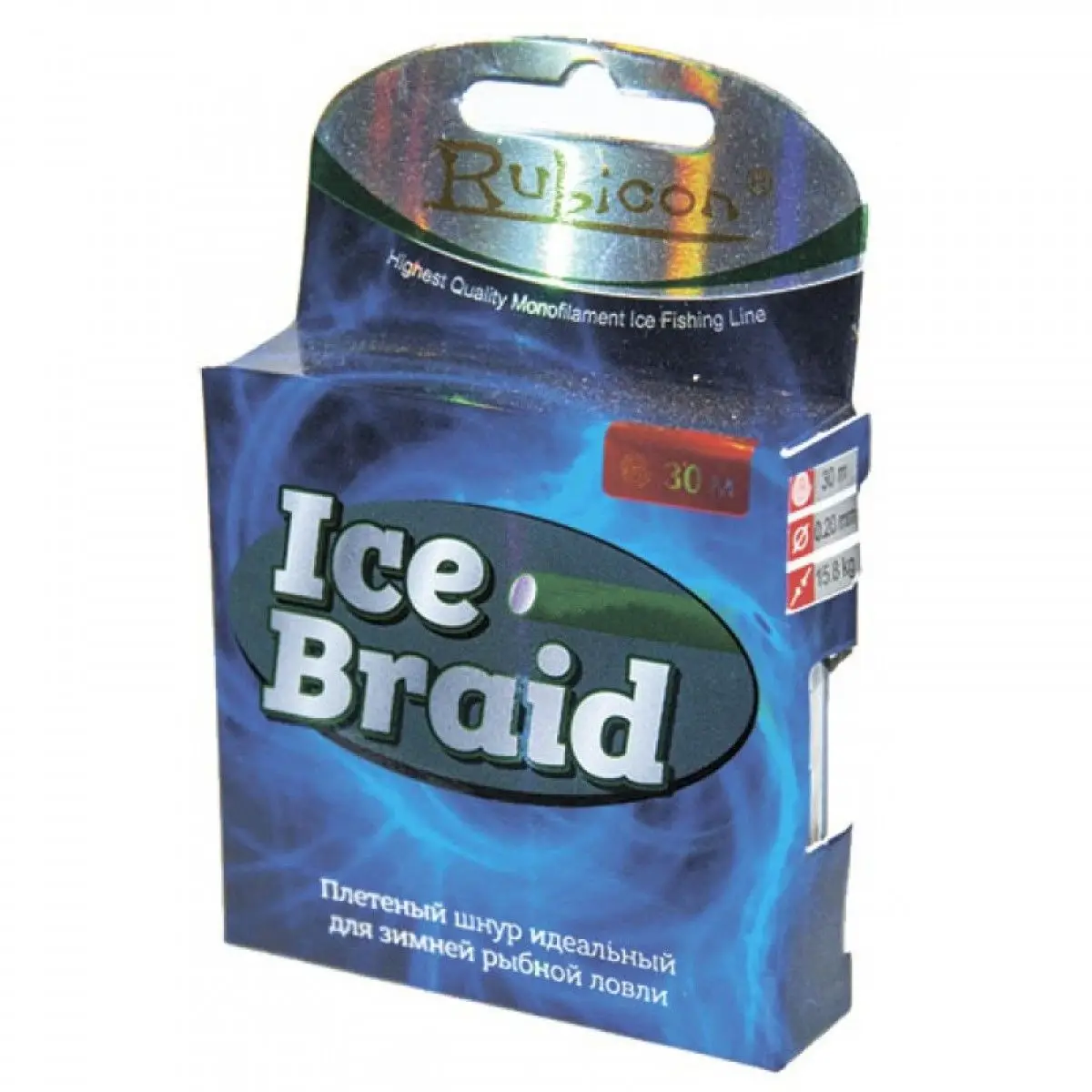 Леска плетеная Ice Braid 30m olive d=0 16mm (468030OL-016) tr-214272 | Спорт и развлечения