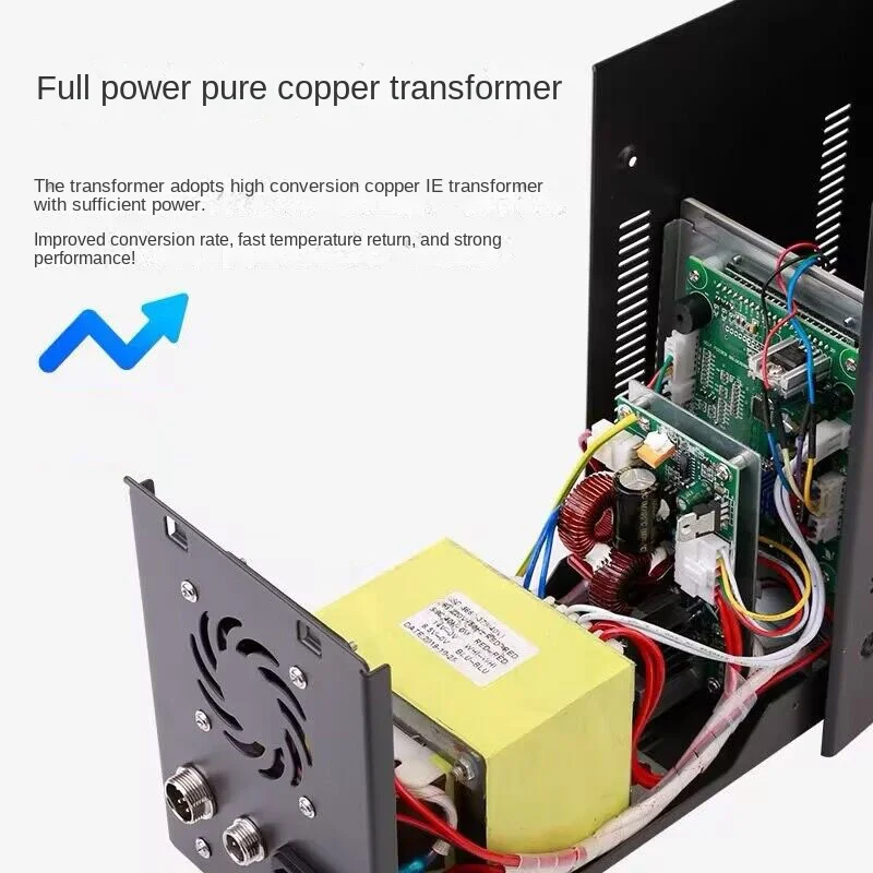 Automatic Soldering Machine 200W High-Power Pedal Soldering Iron 389D+ High-Frequency Constant Temperature Soldering Station 3
