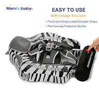 Mambobaby Baby Swimming Float With Umbrella For Infant Non-Inflatable Pool Accessories Water Game Floaties Toys Boys Girls 1