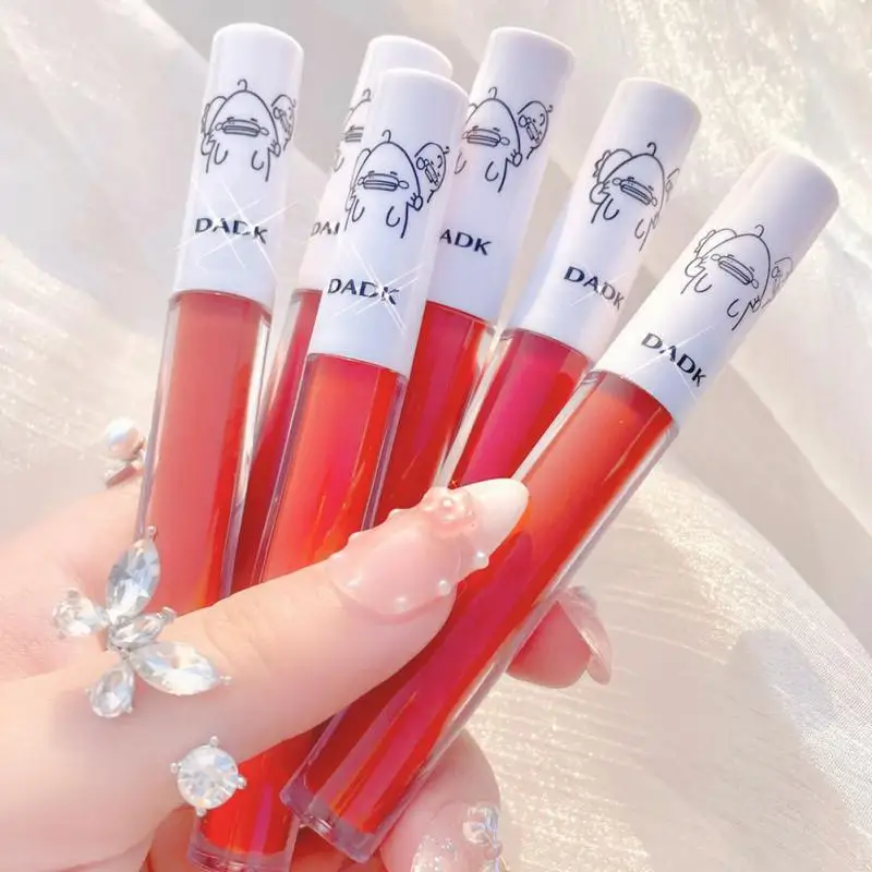 6 Color Matte Velvet Lip Glaze Set Waterproof Lasting Moisturizing And