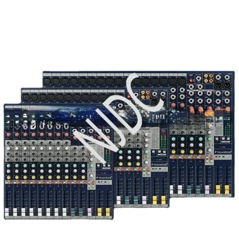 Voice Art Soundcraft 8/12/16-Way Professional Stage Mixer Usb Marshalling Digital Reverberation Effector