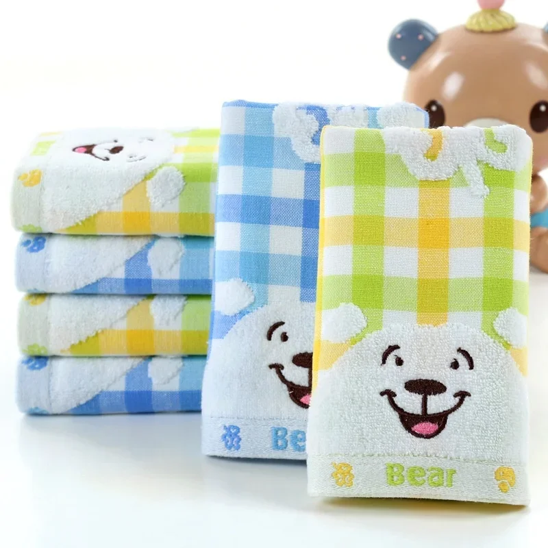 

Manufacturer towels face towels wholesale supermarket daily necessities gifts bear gauze fabric towels