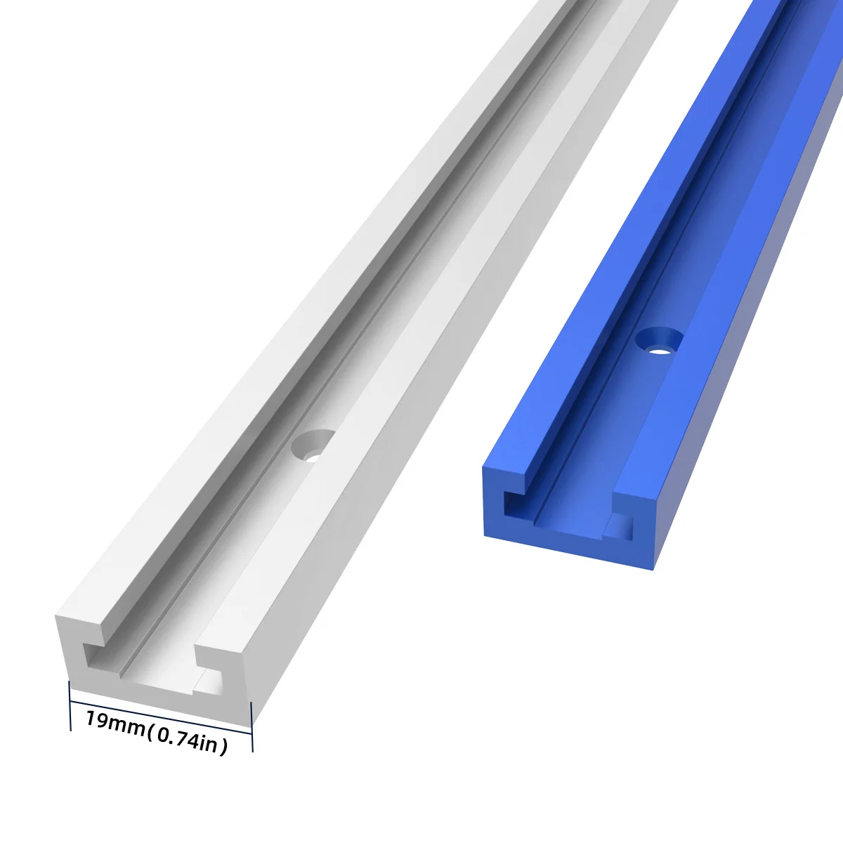 Enhanced Aluminum Alloy T-Track with Predrilled Mounting Holes