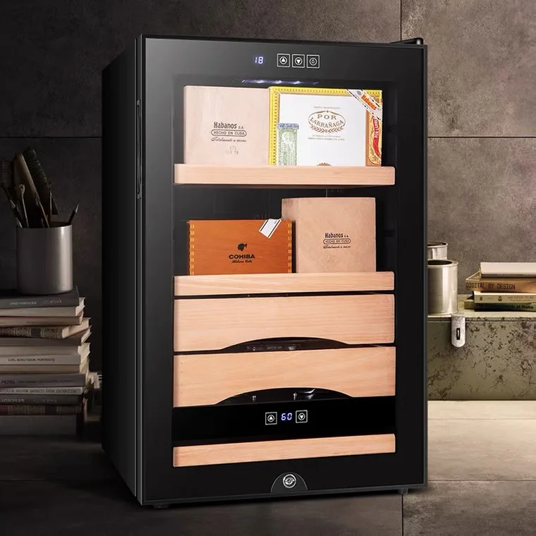 Smart Control Temperature Electric Humidity Cigar Humidor