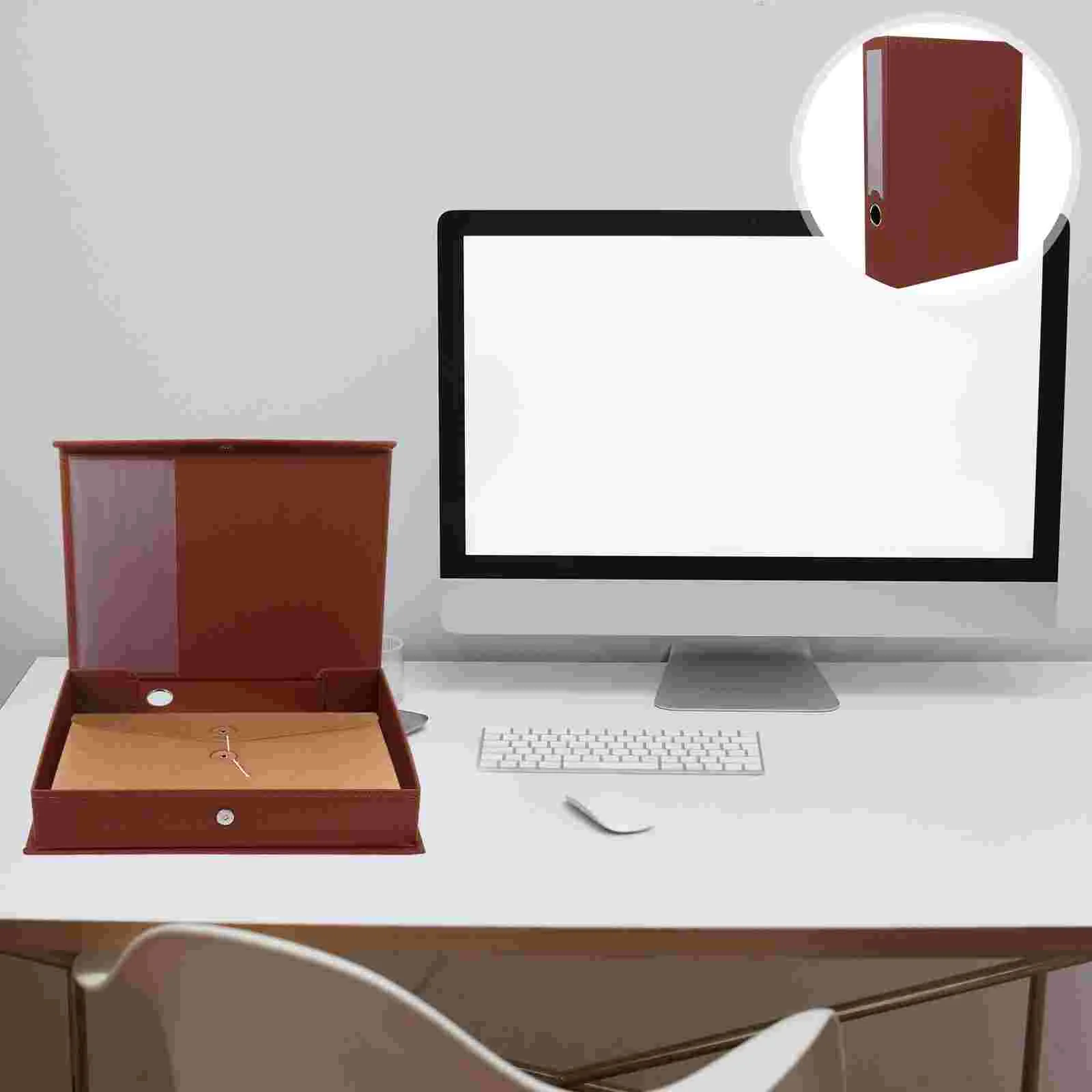 

A4 обычный учетной ваучер, контракт, коробка для документов, деловой стиль, синий лоток для записей