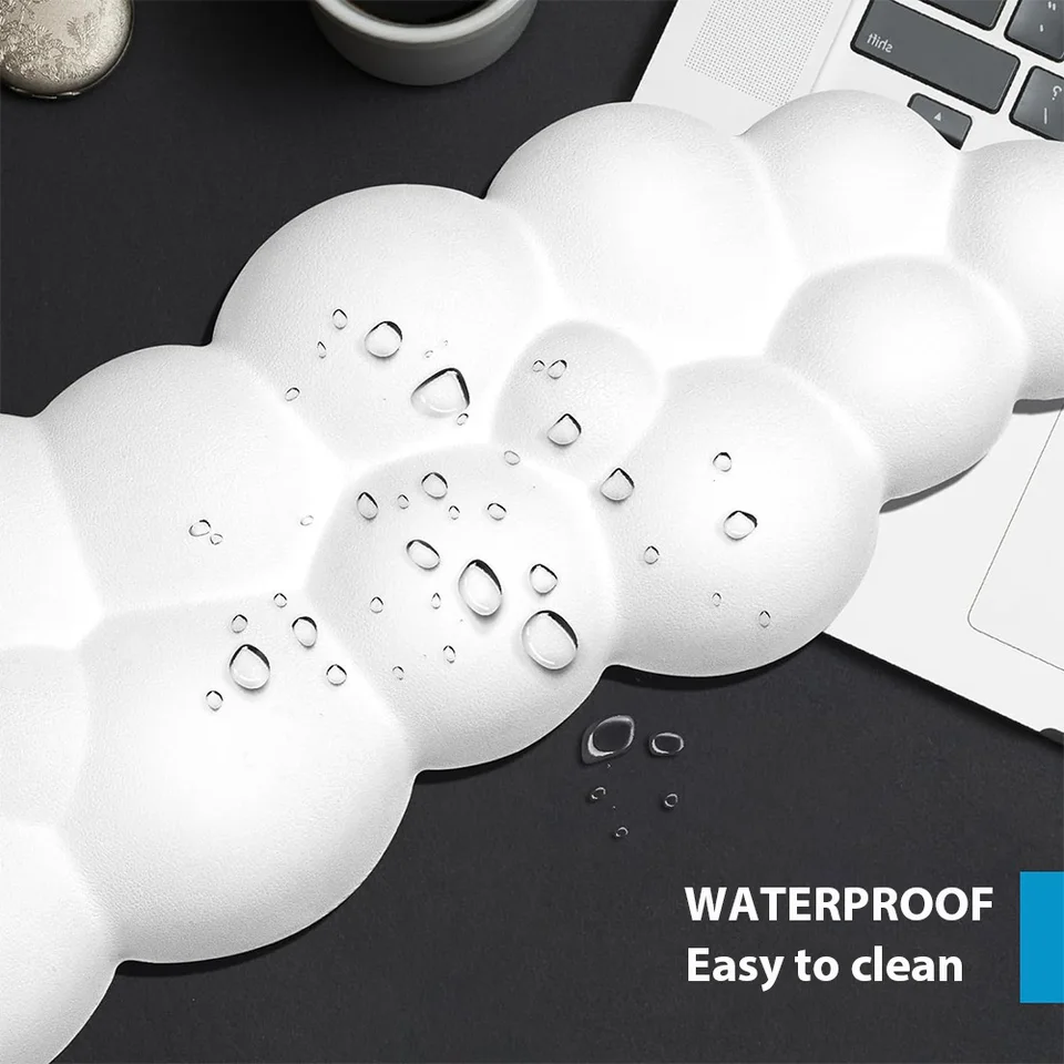 Ensemble De Repose-Poignets Pour Clavier Et Souris(Ensemble De 5 Tapis De Bureau),Grand Tapis De