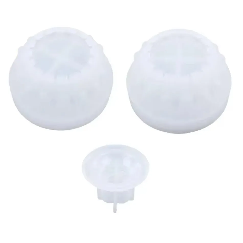 DIY Crystal Drop Adhesive Epoxy Resin Egg Shaped Storage Box with Diamond Heart Jewelry Box Storage Box Mirror Silicone Mold