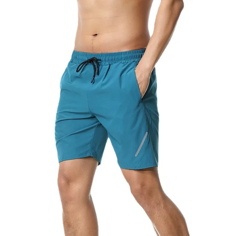 Loose Fitting Sports Pants Quick Drying Men's Running and Fitness Capris Shorts European and American Training Pants