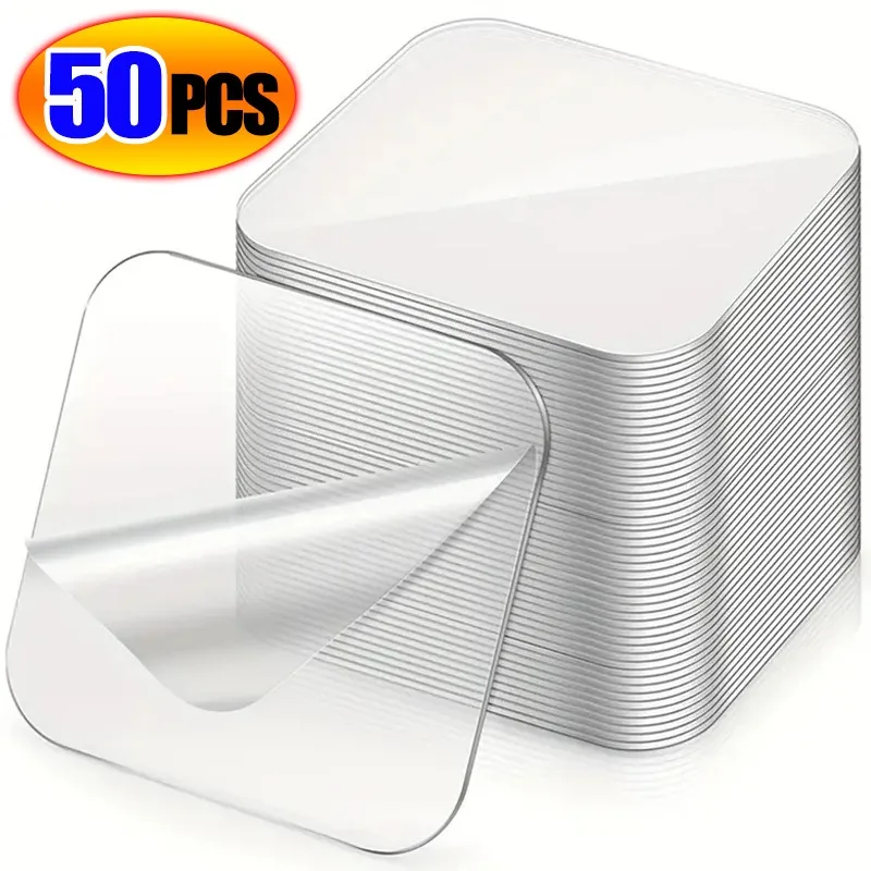 

1-50PCS Ultra-strong Double Sided Tape Waterproof Wall Stickers Home Appliance Improvement Resistant Tapes Transparent Nano Tape
