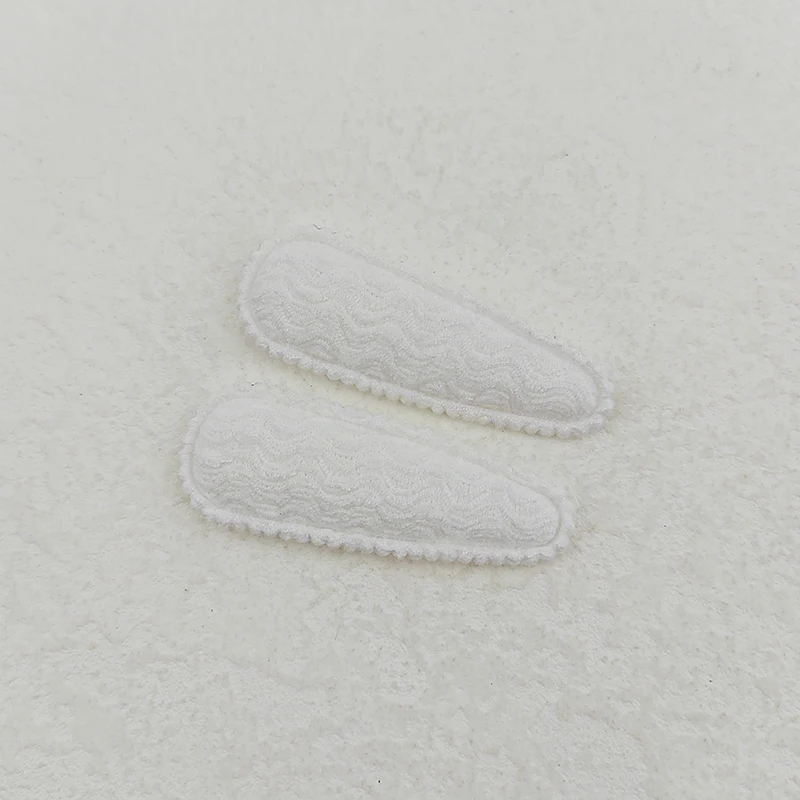 60 Stück 5,5 cm Stoff-Haarspangen-Abdeckungen, gepolsterte Applikationen für Kleidung, Nähzubehör, DIY-Kopfbedeckungen, Haarspangen-Schleifen-Dekor-Patches – Detail 10