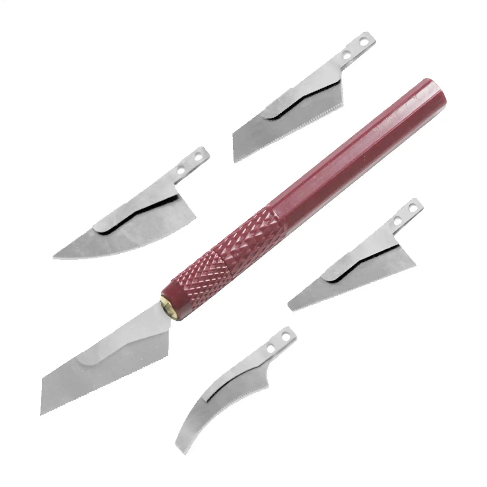 Model Craft Hand Saw Craft Tools Hand Model Saw Kit Hobby Craft Saw Hacksaw Tool Kit with 4 Craft Cutters for Handcrafted 1