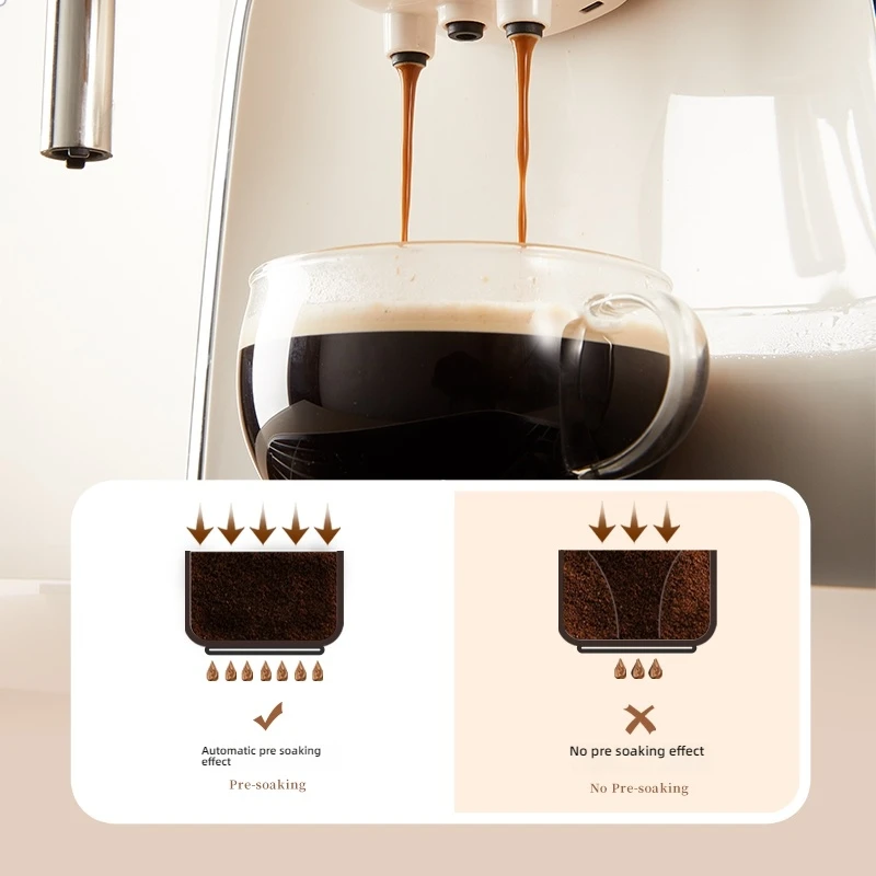 LX M7 3-in-1 Automatic Coffee Machine - ماكينة قهو...