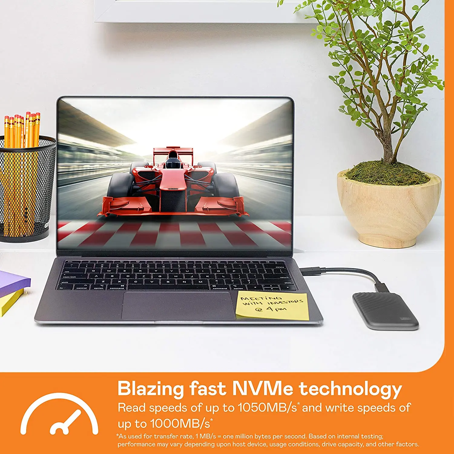 Western Digital WD SSD NVMe   ܺ ޴ ָ Ʈ ̺ 1 ׶Ʈ 2 ׶Ʈ 4 ׶Ʈ  C USB3.2 ȣȭ  ϵ ũ