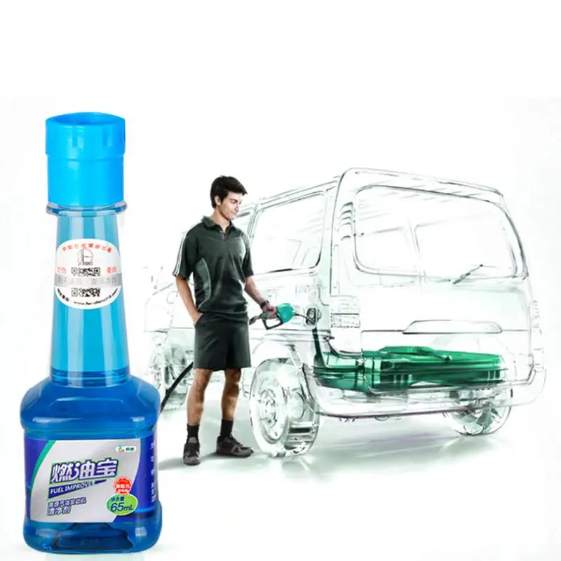 Car Fuel Injector Cleaner Gas Oil Additive Remove Engine Carbon Deposit Increase Power In Oil For Fuel Saver