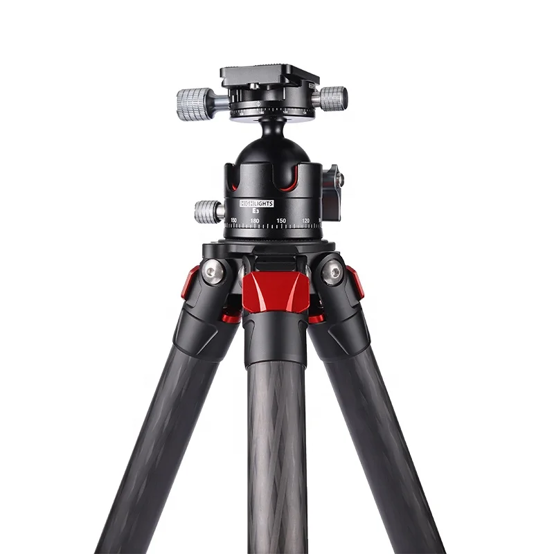 

Digital Camera Tripod Professional Carbon Fiber Folding Portable Travel Tripod
