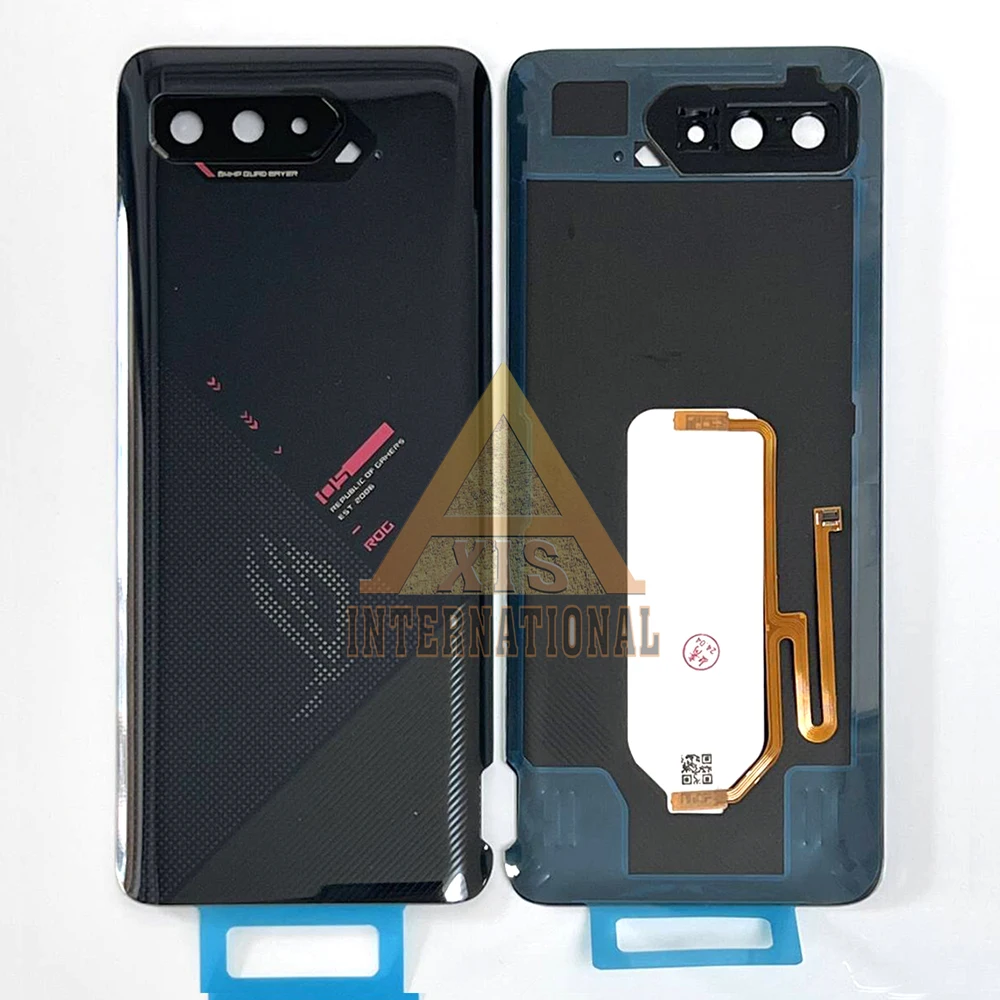 Asus ROG Phone 3 Strix Edition/ROG Phone5 ROG 5pro 5S Pro Ultimate 배터리 커버+백 커버+카메라 프레임+유리 렌즈용 오리지널