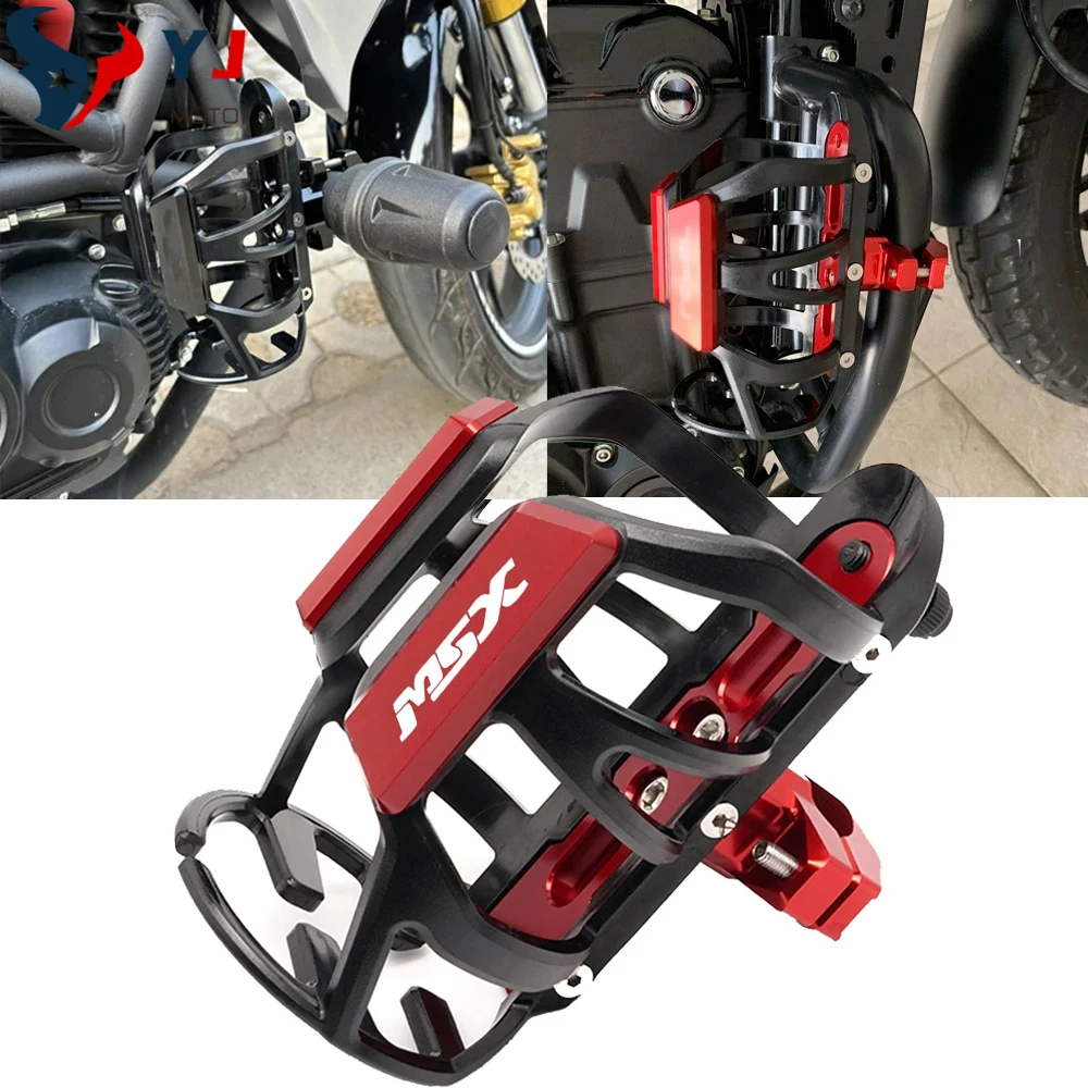 

Новинка для HONDA GROM MSX125 MSX 125 2021 2022 2023 аксессуары для мотоциклов с ЧПУ подставка-держатель для бутылки для напитков и воды