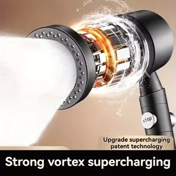 High-Pressure Water-Saving Handheld Shower Head Set 1