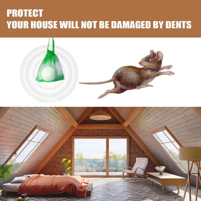 20Db Rágcsáló -Riasztó Borsmentaolaj Az Egerek És Patkányok Más Rágcsálók Egérriasztójának Visszatartására Otthoni Mezőgazdasági Kerti Kiegészítőkhöz - Image 6