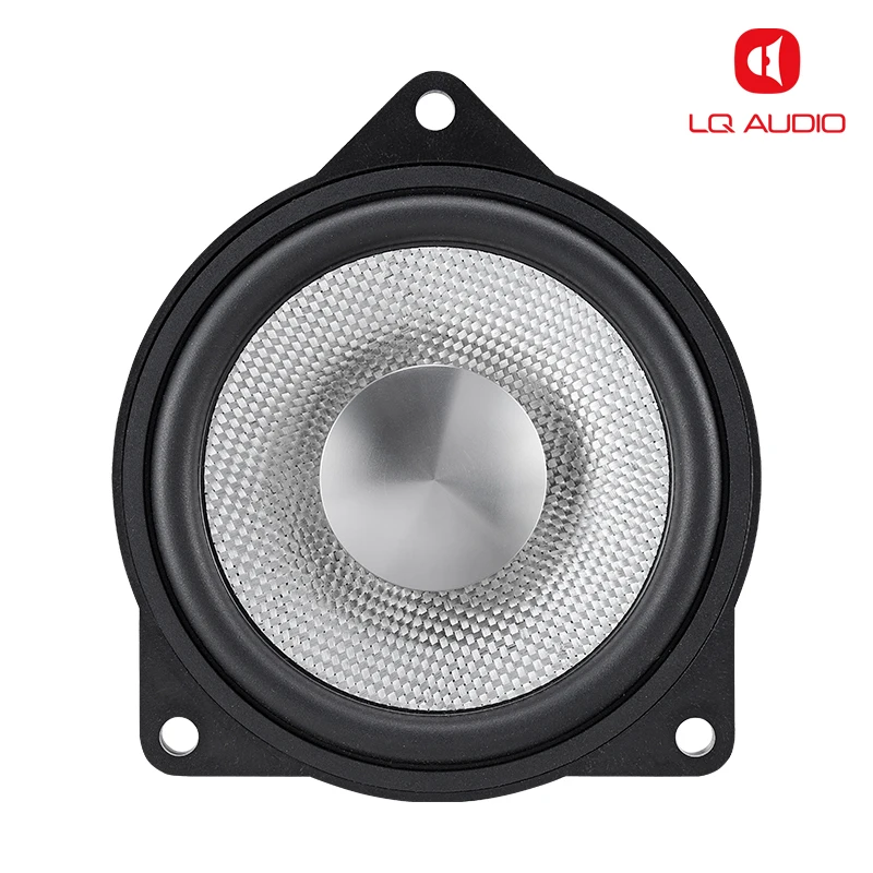 Audio Speakers Kit for BMW F10 F30 G20 G30 Carbon Cone Diaphragm Midrange Speaker Silk Dome Tweeter Subwoofer