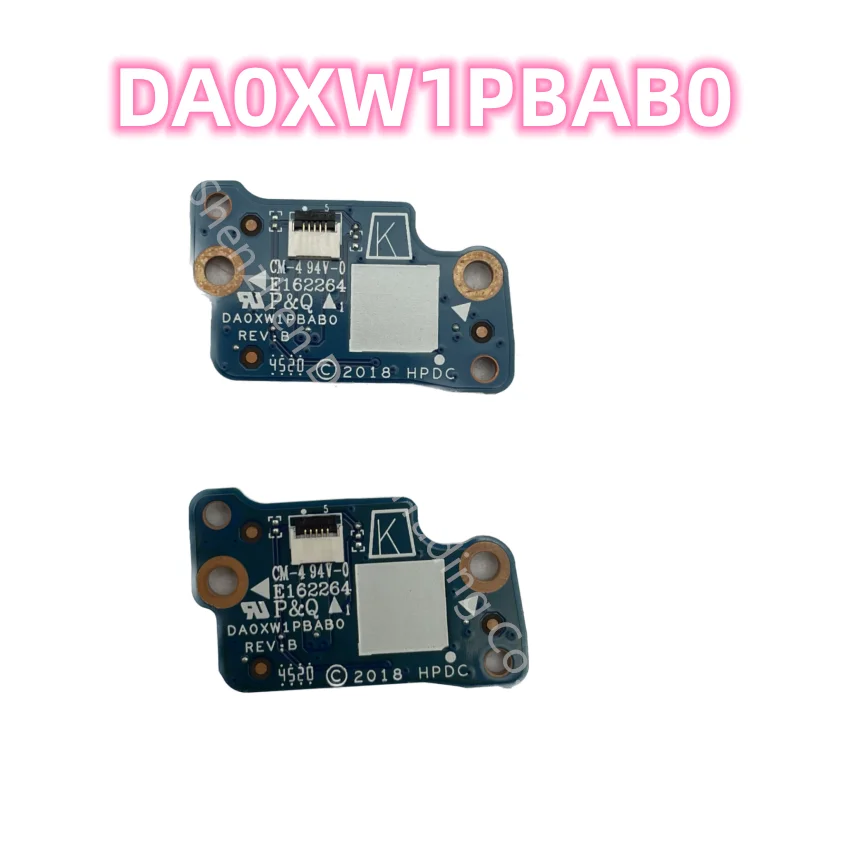 Originale Per Hp Elitebook X360 G5 1050 G1 Zbook Studio G5 Scheda Pulsante Di Alimentazione Per Laptop Da0Xw1Pbab0