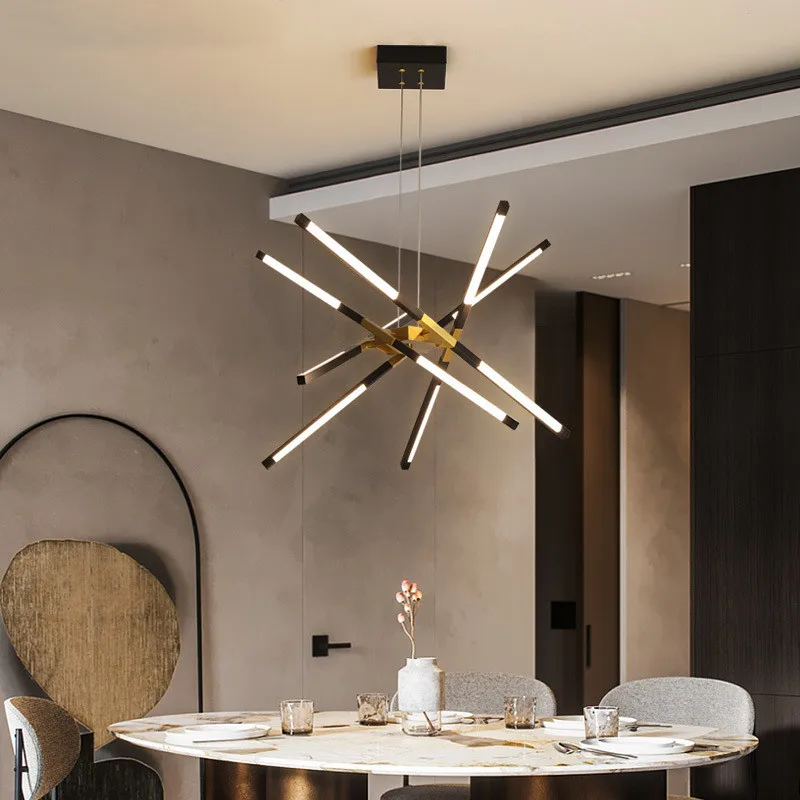 LED Ceiling Chandeliers for Dining Room Bedroom Living Room Dimming Lustre Pendant Lights Interior Lighting Fixtures led chandelier ceiling chandelier
