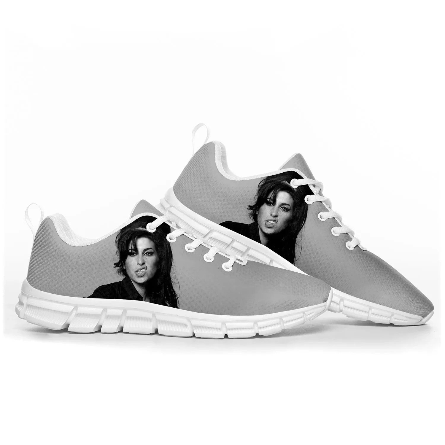 

Amy Winehouse Singer Fashion Sports Shoes Mens Womens Teenager Kids Children Sneakers Casual Custom High Quality Couple Shoes