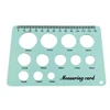 Nipple Size Measuring Card Breastpump Flange Sizing Tool for Nipple Measurement 1